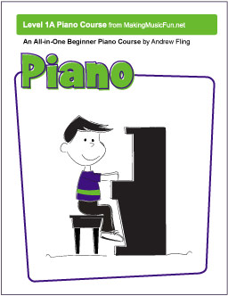 Free All-In-One Beginner Piano Music Book