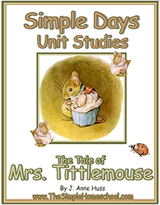 Free Tale of Mrs. Tittlemouse Unit Study