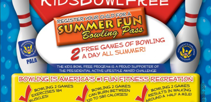 Kids Bowl Free Summer Program