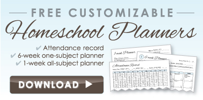 daily homeschool schedule template