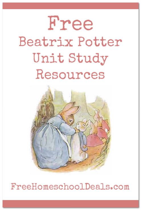 Free Beatrix Potter Unit Study Resources