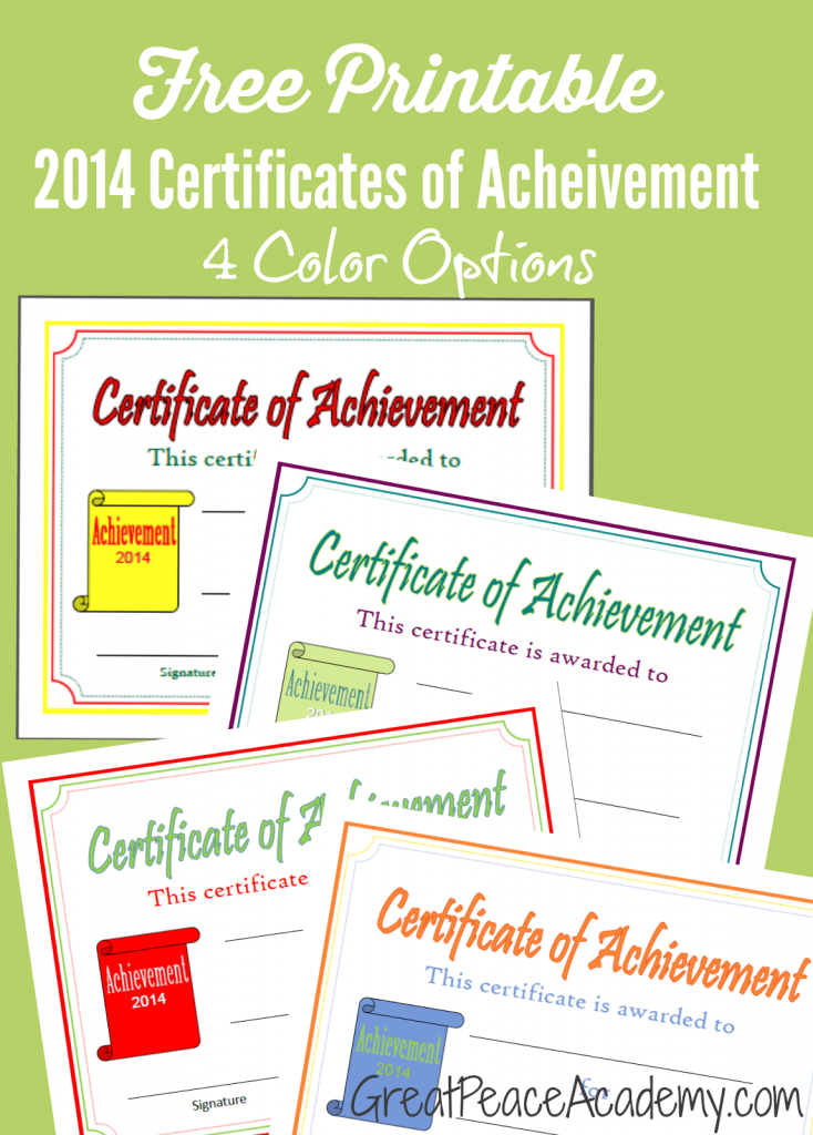 free homeschool award printable certificates free free certificate printables