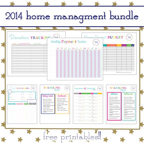 free 2014 home management binder printables free writing your family history templates