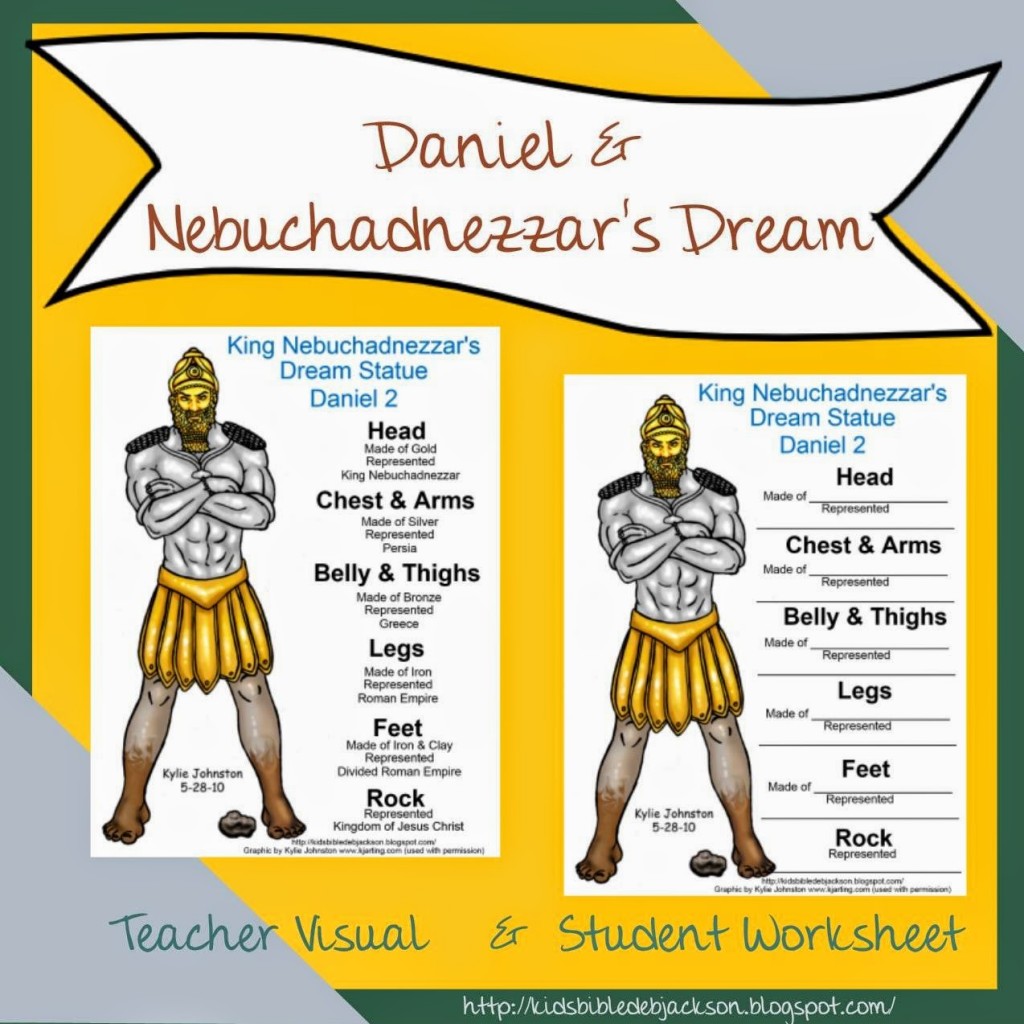 Daniel Bible Craft Nebuchadnezzar Dream