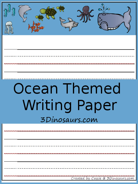 Themed Writing Paper