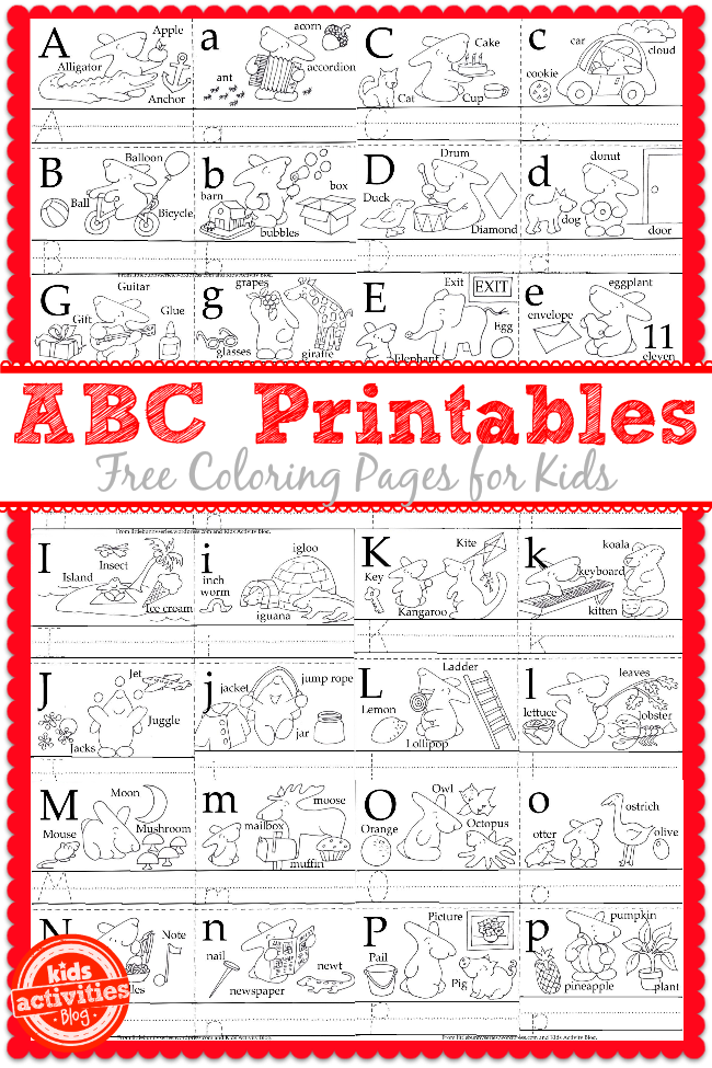 FREE Learn to Write the ABC's Printables | Free Homeschool Deals