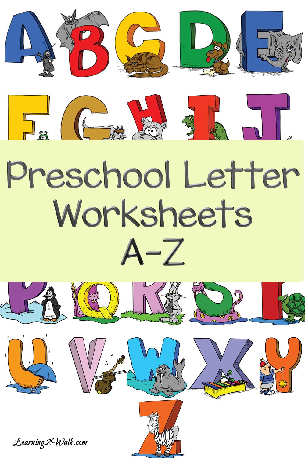 FREE Preschool A-Z Worksheets | Free Homeschool Deals