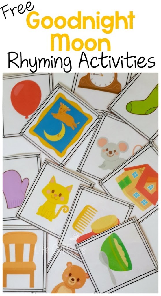 FREE Goodnight Moon Rhyming Activities | Free Homeschool Deals