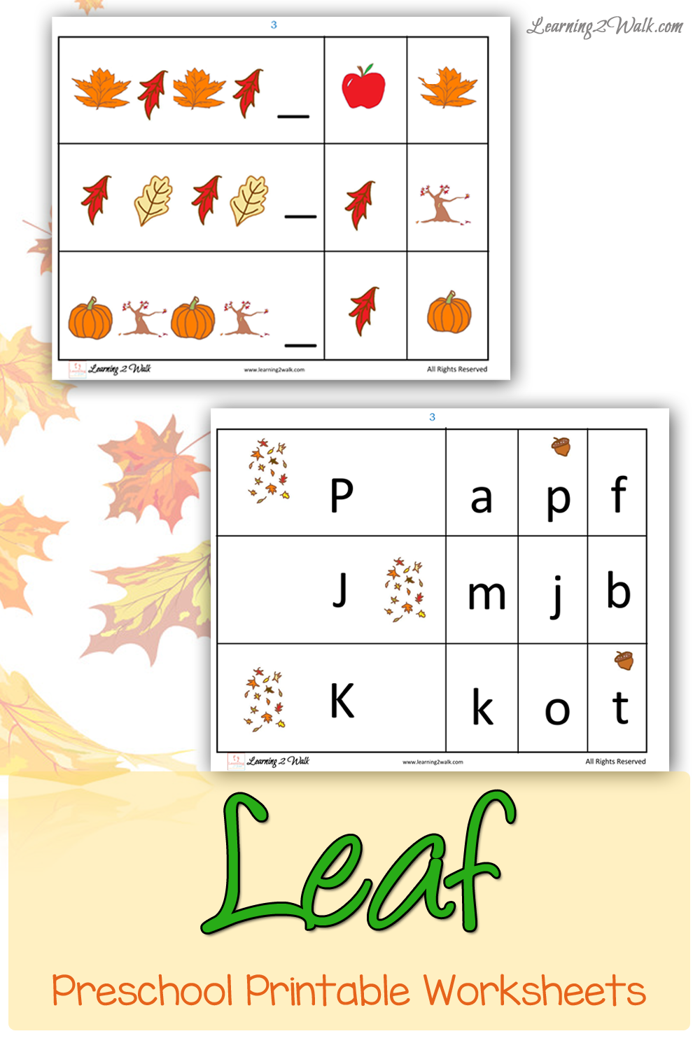 FREE Fall Preschool Printables | Free Homeschool Deals