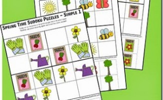 FREE Spring Puzzles