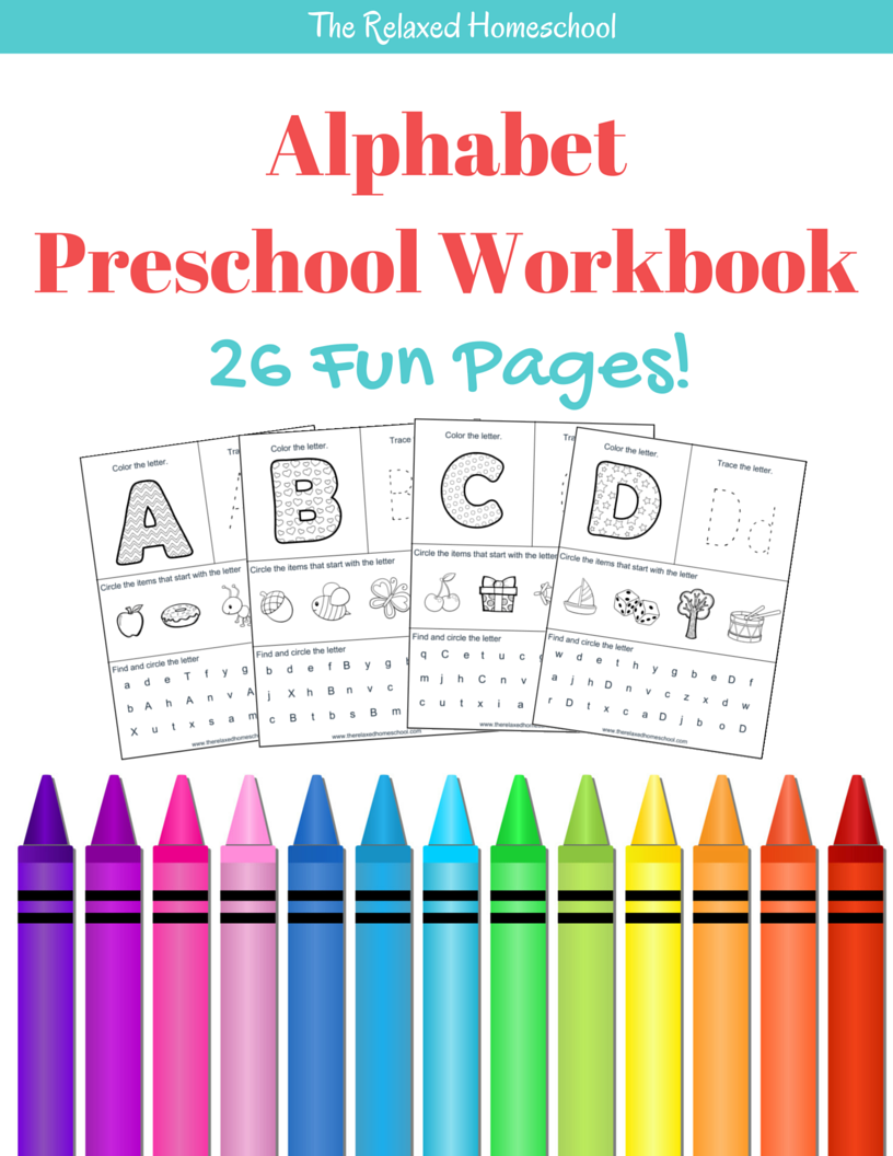 FREE ABC Workbook Free Homeschool Deals