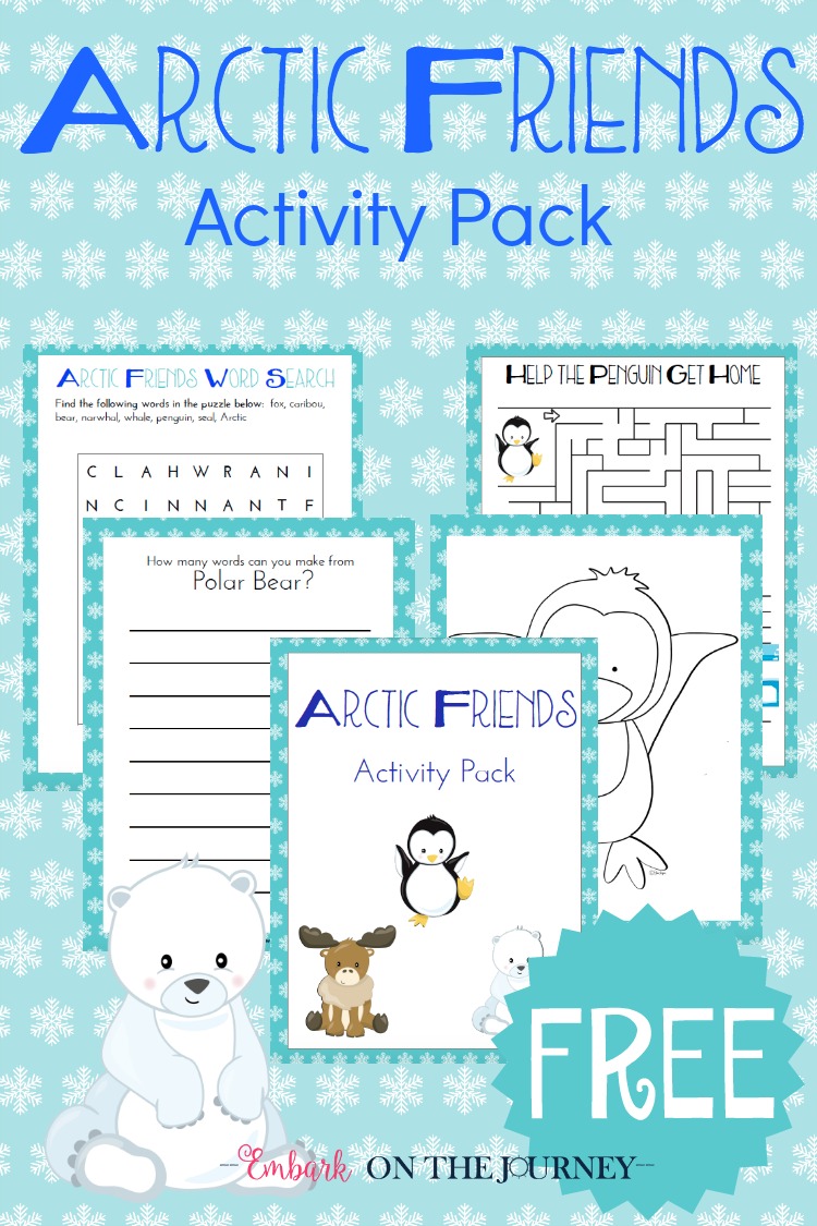 FREE Arctic Animals Activity Pack | Free Homeschool Deals