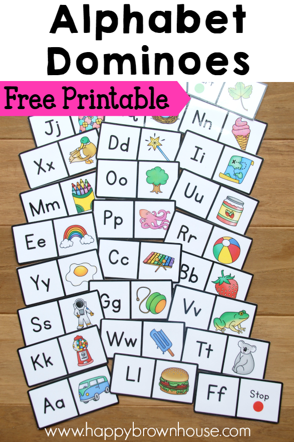 FREE Alphabet Dominoes Free Homeschool Deals FREE Alphabet Dominoes Free Homeschool Deals