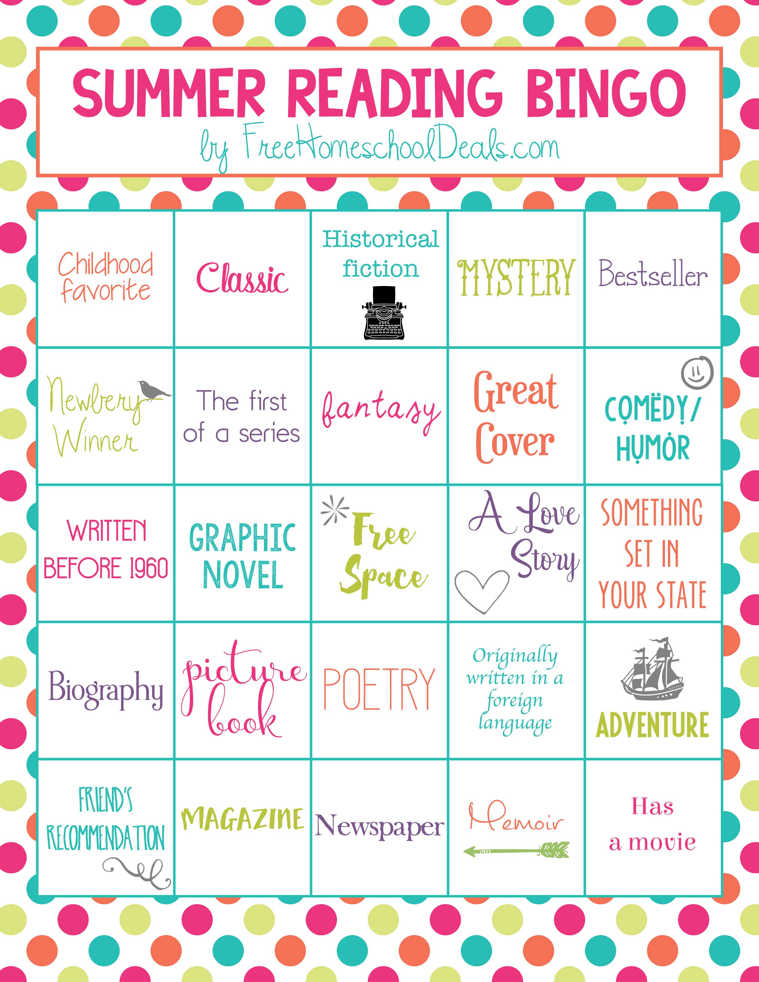 free-summer-reading-bingo-instant-download-free-homeschool-deals