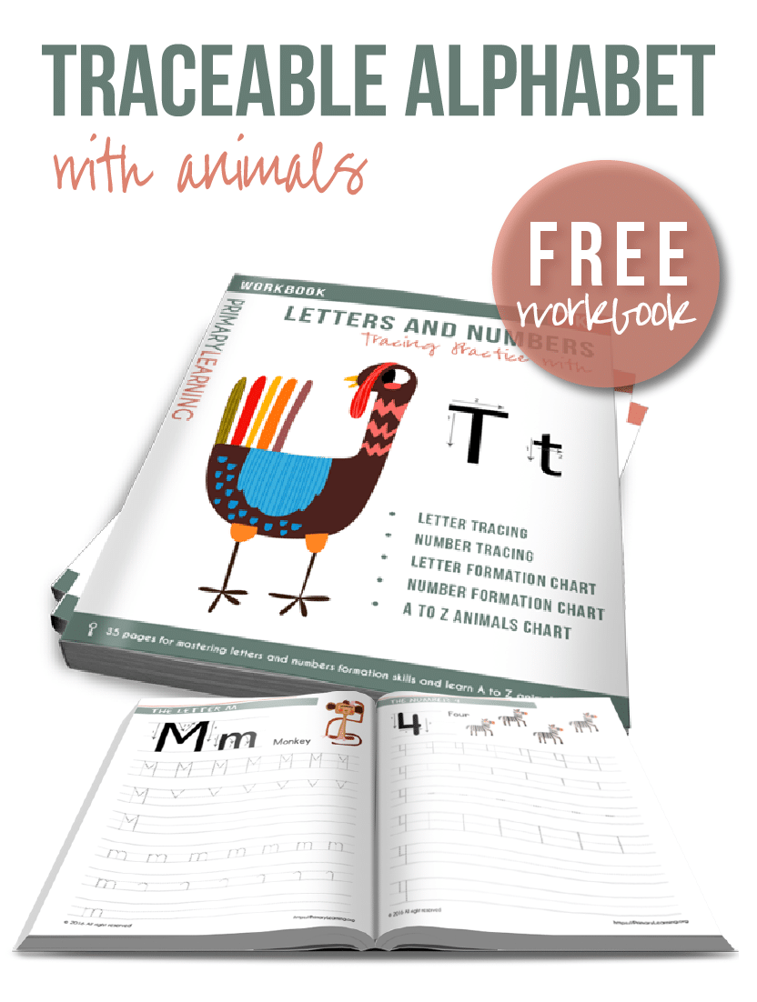 free animal alphabet tracing pages free homeschool deals four letter animals