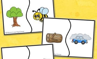 FREE RHYMING PUZZLE CARDS (Instant Download)