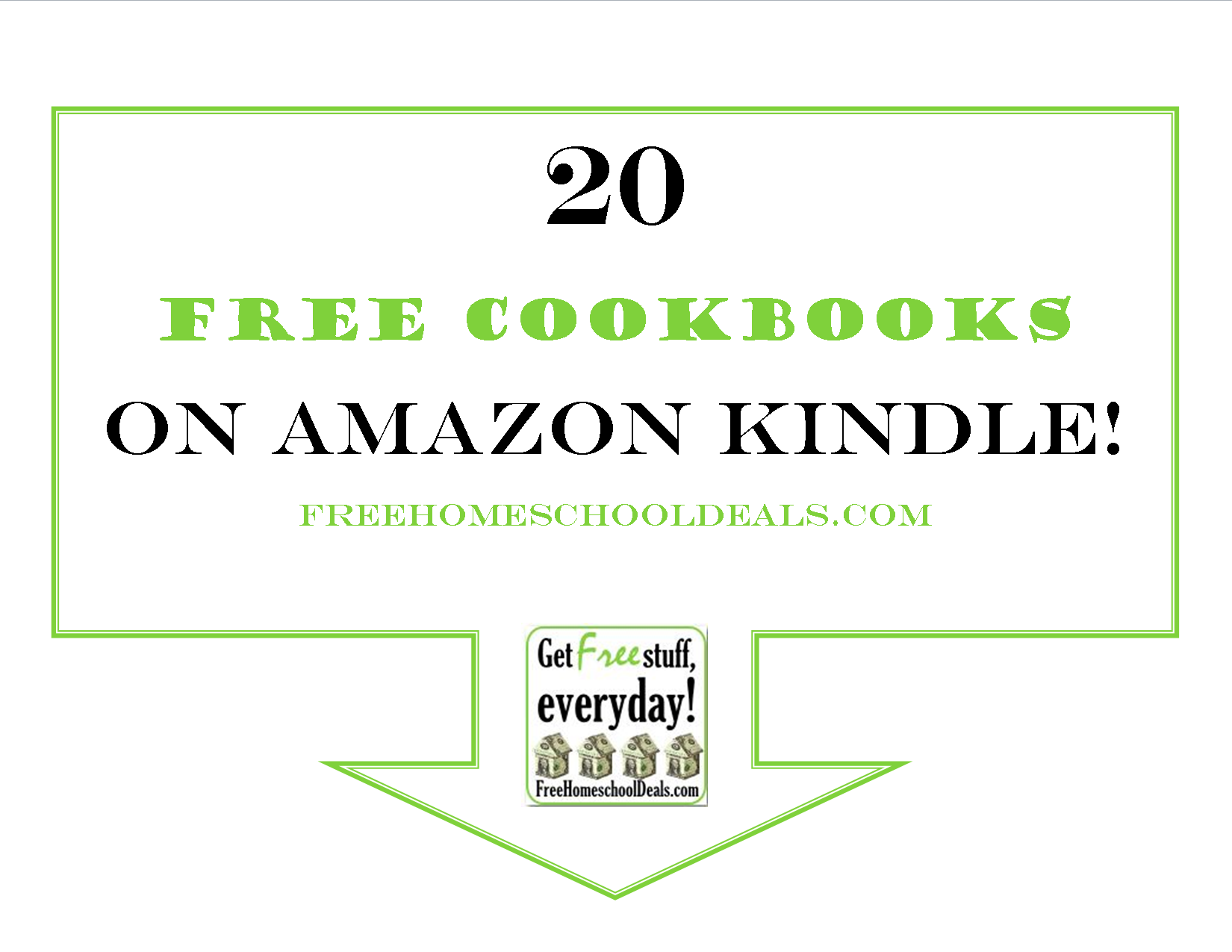 20 FREE Cookbooks on Amazon Kindle (Limited Time)