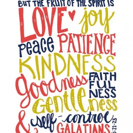 Fruit of the Spirit Framable Printable