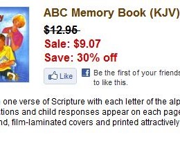 ABC Memory Book (KJV)