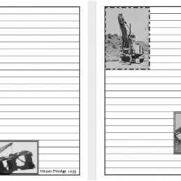 Construction Notebooking Pages