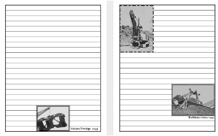 Construction Notebooking Pages