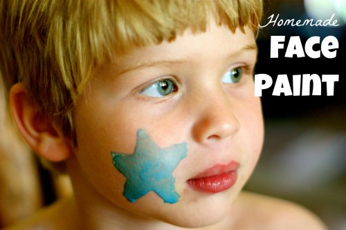 Homemade Face Paint