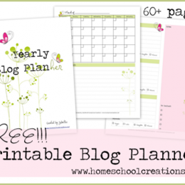 FREE 60+ Page Blog Planner Set