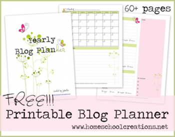 FREE 60+ Page Blog Planner Set