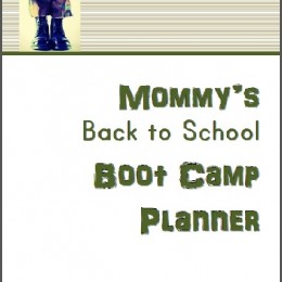 Back to School Planner