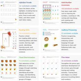 Free Kindergarten Worksheets