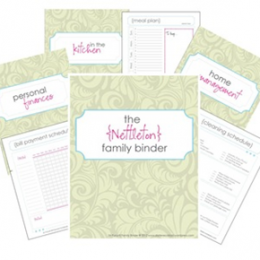 FREE Family Binder Printables