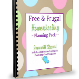 Free Instant Download: Free & Frugal Homeschool Planning Pack