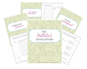 Free Family Binder Printables