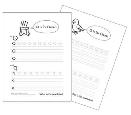 Free Alphabet Worksheets