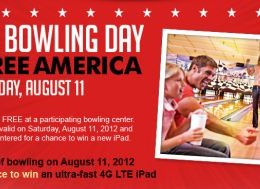 FREE Game of Bowling