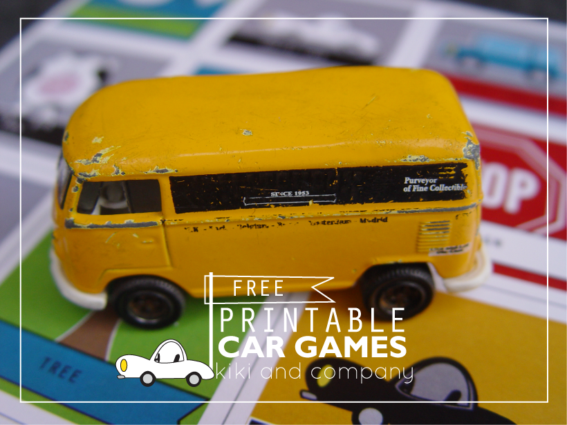 Free Printable Car Games