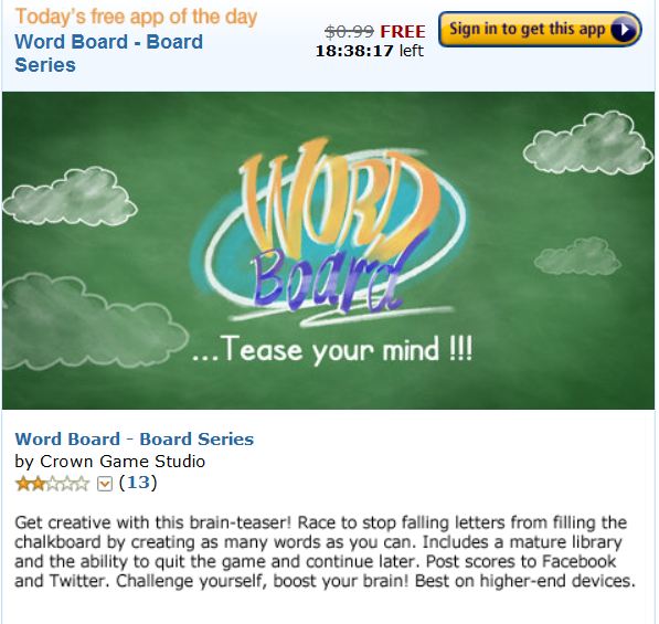 Free Amazon Android App