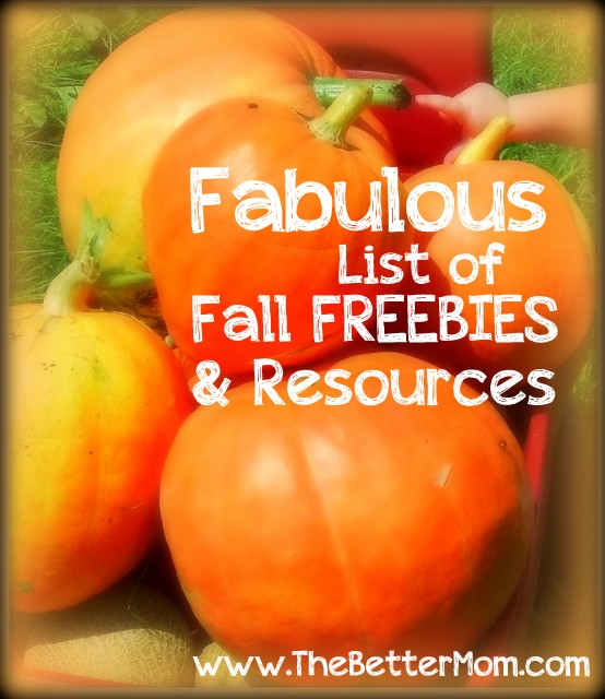 Fall Freebies