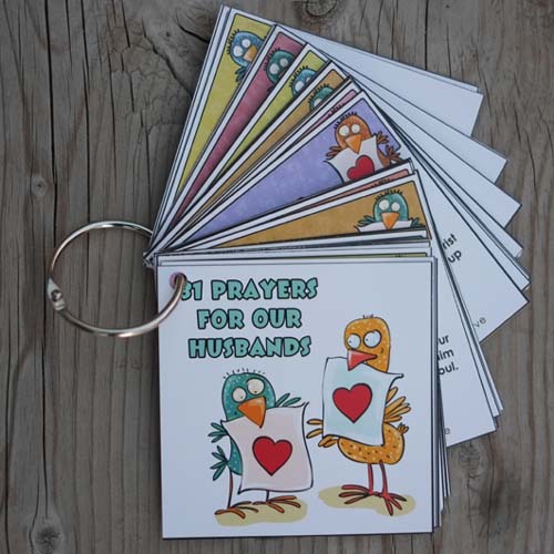 Free Prayer Cards for Your Husband