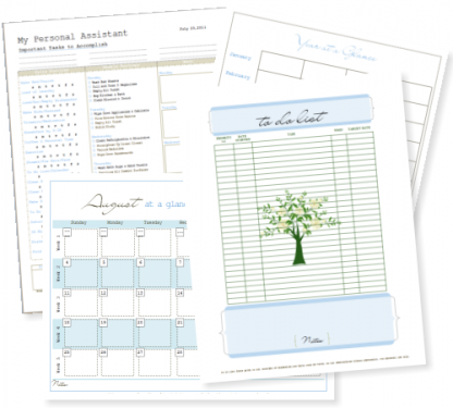 Free Life Management Binder Printables