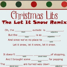 christmas adlibs