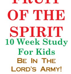 free fruit of the spirit study