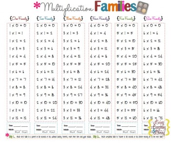 free math printables