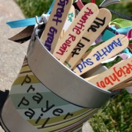 DIY prayer pail