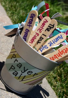 DIY prayer pail