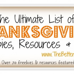 Free Thanksgiving Printables