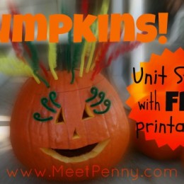 free pumpkins unit study