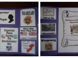 revolutionary war lapbook