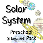 free preschool solar system pack