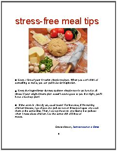 free cookbook ebook